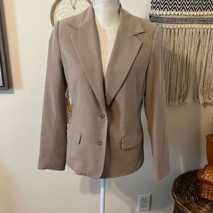 Tan Women’s Blazer by Merona/ Size Medium/ Like New Tan Women’s Blazer by Merona